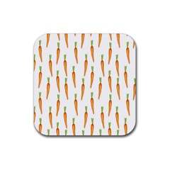 Carrot Rubber Coaster (square) by SychEva
