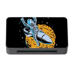 Astronaut Planet Space Science Memory Card Reader With Cf by Salman4z