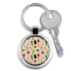 Vegetables Key Chain (round) by SychEva