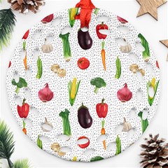 Vegetable Ornament (round Filigree) by SychEva