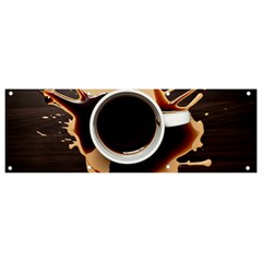 Coffee Cafe Espresso Drink Beverage Banner And Sign 9  X 3  by Ravend