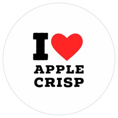I Love Apple Crisp Round Trivet by ilovewhateva