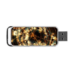 Science Fiction Background Fantasy Portable Usb Flash (one Side) by danenraven