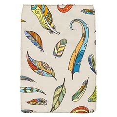 Vector-boho-doodle-feathers-seamless-pattern-illustration Removable Flap Cover (s) by Salman4z