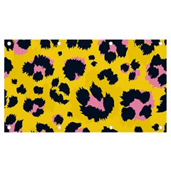 Leopard-print-seamless-pattern Banner And Sign 7  X 4  by Salman4z