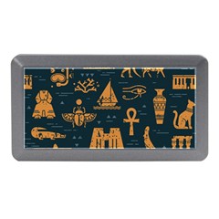 Dark-seamless-pattern-symbols-landmarks-signs-egypt Memory Card Reader (mini) by Salman4z