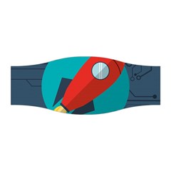 Rocket-with-science-related-icons-image Stretchable Headband by Salman4z