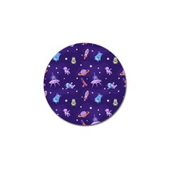 Space-seamless-pattern Golf Ball Marker (4 Pack) by Salman4z