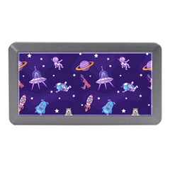 Space-seamless-pattern Memory Card Reader (mini) by Salman4z