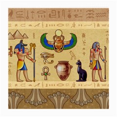 Egypt-horizontal-illustration Medium Glasses Cloth by Salman4z