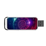 Time-machine Portable USB Flash (Two Sides) Back