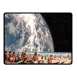 Astronomical Summer View Two Sides Fleece Blanket (Small) 45 x34  Blanket Front