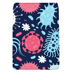 Seamless-pattern-microbes-virus-vector-illustration Removable Flap Cover (s) by Salman4z