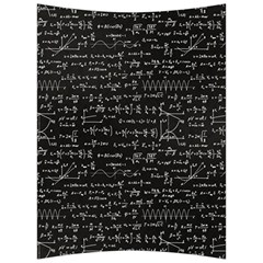 Math-equations-formulas-pattern Back Support Cushion by Salman4z