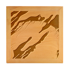 Multicolored-abstract-background Wood Photo Frame Cube by Salman4z