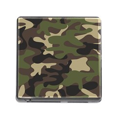 Texture-military-camouflage-repeats-seamless-army-green-hunting Memory Card Reader (square 5 Slot) by Salman4z