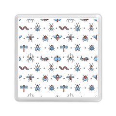 Insects-icons-square-seamless-pattern Memory Card Reader (square) by Salman4z