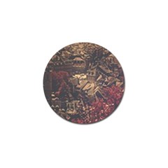 Vintage Cityscape City Retro Old Golf Ball Marker (4 Pack) by Salman4z