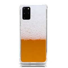 Beer Foam Bubbles Alcohol Glass Samsung Galaxy S20plus 6 7 Inch Tpu Uv Case by pakminggu