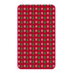 Snowflake Christmas Tree Pattern Memory Card Reader (rectangular) by pakminggu