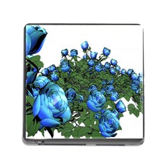 Flowers Roses Rose Nature Bouquet Memory Card Reader (square 5 Slot) by pakminggu