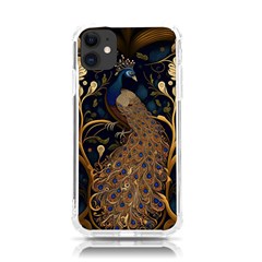 Peacock Plumage Bird  Pattern Graceful Iphone 11 Tpu Uv Print Case by pakminggu