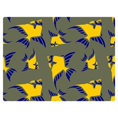 Background Pattern Texture Design Wallpaper Two Sides Premium Plush Fleece Blanket (extra Small) by pakminggu