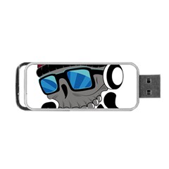 Cool Skull Portable Usb Flash (two Sides) by pakminggu