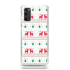 Red Green And Blue Christmas Themed Illustration Samsung Galaxy S20 6 2 Inch Tpu Uv Case by pakminggu