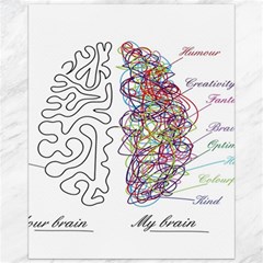 Neurodivergent Creative Smart Brain Canvas 16  X 20  by pakminggu