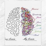 Neurodivergent Creative Smart Brain Canvas 16  x 20  15.75 x19.29  Canvas - 1