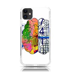 Brain Cerebrum Biology Abstract Iphone 11 Tpu Uv Print Case by pakminggu