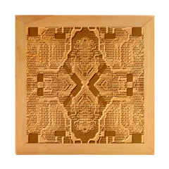 Brain Technology Data Digital Wood Photo Frame Cube by pakminggu