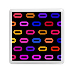 Pattern Background Structure Black Memory Card Reader (square) by danenraven