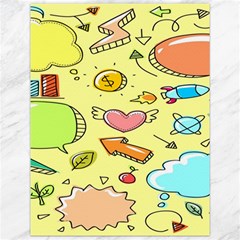 Cute Sketch Child Graphic Funny Canvas 12  X 16  by danenraven