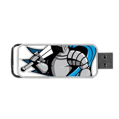Sword Knight Fictional Character Legionary Warrior Portable Usb Flash (two Sides) by danenraven