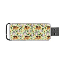 My Neighbor Totoro Pattern Portable Usb Flash (two Sides) by Mog4mog4