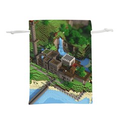 Green Village Miniature Technology Lightweight Drawstring Pouch (s) by Bakwanart