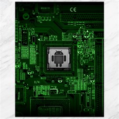 Technology Computer Chip Electronics Industry Circuit Board Canvas 12  X 16  by Bakwanart
