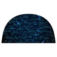 Technology Computer Circuit Boards Electricity Cpu Binary Anti Scalding Pot Cap by Bakwanart