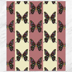 Butterflies Pink Old Ancient Texture Decorative Canvas 20  X 24  by 99art
