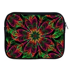Multicolored Flower Mandala Wallpaper Kaleidoscope Pattern Apple Ipad 2/3/4 Zipper Cases by 99art