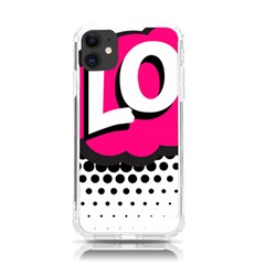 Lol-acronym-laugh-out-loud-laughing Iphone 11 Tpu Uv Print Case by 99art