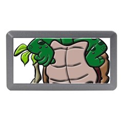 Amphibian-animal-cartoon-reptile Memory Card Reader (mini) by 99art