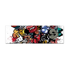Mural Graffiti Paint Sticker Bumper (100 Pack) by 99art