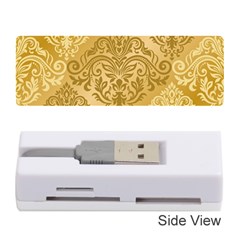 Damas Pattern Vector Texture Gold Ornament With Seamless Memory Card Reader (stick) by danenraven