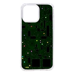 Circuit Board Conductor Tracks Iphone 14 Pro Max Tpu Uv Print Case by Cowasu