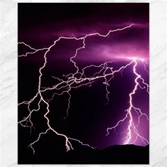 Storm Flashlight Space Nature Canvas 11  X 14  by Cowasu
