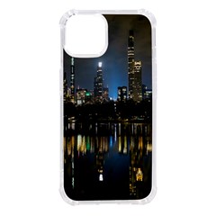 New York Night Central Park Skyscrapers Skyline Iphone 14 Tpu Uv Print Case by Cowasu