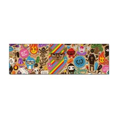 Multicolored Doodle Art Wallpaper Sticker Bumper (100 Pack) by Cowasu